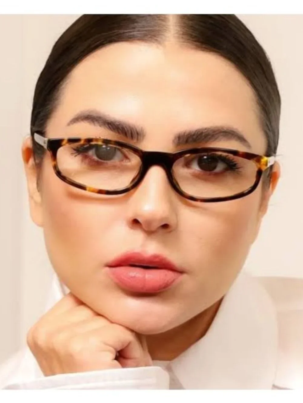 New Miu Miu  MU A06S 14L08N Havana Eyeglasses MUA06S